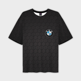 Мужская футболка oversize 3D с принтом BMW ,  |  | bmw | авто | автомобиль | бмв | логотип | марка | машина | надпись | текстура