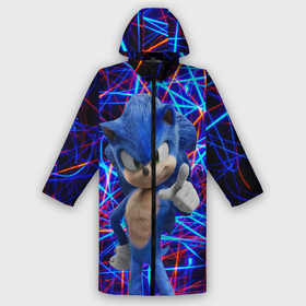 Дождевик унисекс 3D с принтом Sonic. в городе Новоалтайск,  |  | game | sonic | sonic the hedgehog | видеоигра | доктор эггман | ёж | ёж соник | игра | сега | синий антропоморфный ёж | соник | соник в кино