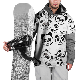 Накидка на куртку 3D с принтом Панды , 100% полиэстер |  | Тематика изображения на принте: арт | животное | животные | зверь | картинка | коала | медведь | мишка | настроение | пальма | панда | панды | рисунок | текстура