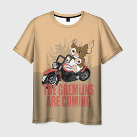 Мужская футболка 3D с принтом The Gremlins are coming , 100% полиэфир | прямой крой, круглый вырез горловины, длина до линии бедер | gizmo | gremlins | mogwai | vdzajul | гизмо | гремлины | магвай