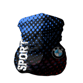 Бандана-труба 3D с принтом BMW SPORT в Кировске, 100% полиэстер, ткань с особыми свойствами — Activecool | плотность 150‒180 г/м2; хорошо тянется, но сохраняет форму | bmw | авто | автомобиль | бмв | логотип | марка | машина | надпись | текстура