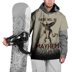 Накидка на куртку 3D с принтом There will be MAYHEM в Курске, 100% полиэстер |  | gizmo | gremlins | mogwai | vdzajul | гизмо | гремлины | магвай