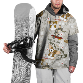 Накидка на куртку 3D с принтом Feed me в Петрозаводске, 100% полиэстер |  | Тематика изображения на принте: gizmo | gremlins | mogwai | vdzajul | гизмо | гремлины | магвай