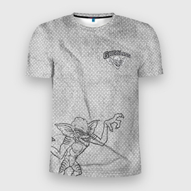 Мужская футболка 3D Slim с принтом Gremlins в Белгороде, 100% полиэстер с улучшенными характеристиками | приталенный силуэт, круглая горловина, широкие плечи, сужается к линии бедра | Тематика изображения на принте: gizmo | gremlins | mogwai | vdzajul | гизмо | гремлины | магвай