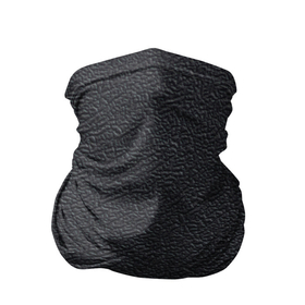 Бандана-труба 3D с принтом текстура черная кожа рельеф в Петрозаводске, 100% полиэстер, ткань с особыми свойствами — Activecool | плотность 150‒180 г/м2; хорошо тянется, но сохраняет форму | классика | кожаный | объем | повседневный | под кожу | рельеф | стиль | текстура | черная кожа