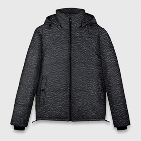 Мужская зимняя куртка 3D с принтом текстура черная кожа рельеф в Екатеринбурге, верх — 100% полиэстер; подкладка — 100% полиэстер; утеплитель — 100% полиэстер | длина ниже бедра, свободный силуэт Оверсайз. Есть воротник-стойка, отстегивающийся капюшон и ветрозащитная планка. 

Боковые карманы с листочкой на кнопках и внутренний карман на молнии. | классика | кожаный | объем | повседневный | под кожу | рельеф | стиль | текстура | черная кожа