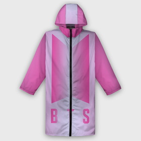 Дождевик унисекс 3D BTS: в городе Новоалтайск, | | bts | bts logo | градиент | минимализм | музыкальная группа