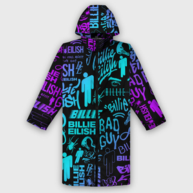 Дождевик унисекс 3D с принтом BILLIE EILISH | БИЛЛИ АЙЛИШ в городе Новоалтайск,  |  | be | billie | billie eilish | blohsh | ghoul | билли | билли айлиш | биляш