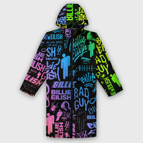 Дождевик унисекс 3D с принтом BILLIE EILISH | БИЛЛИ АЙЛИШ в городе Новоалтайск,  |  | be | billie | billie eilish | blohsh | ghoul | билли | билли айлиш | биляш
