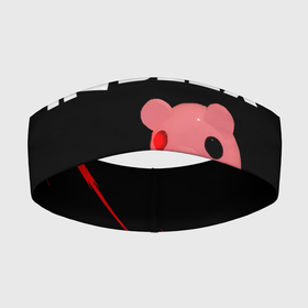 Повязка на голову 3D с принтом Roblox piggy Свинка Пигги. в Санкт-Петербурге,  |  | game | gamer | logo | minecraft | piggi | roblox | simulator | игра | конструктор | лого | пигги | свинья | симулятор | строительство | фигура