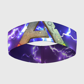 Повязка на голову 3D с принтом Ark Survival Evolved (Z) ,  |  | ark survival evolved | dino | game | динозавр | игры