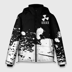 Мужская зимняя куртка 3D с принтом S T A L K E R в Екатеринбурге, верх — 100% полиэстер; подкладка — 100% полиэстер; утеплитель — 100% полиэстер | длина ниже бедра, свободный силуэт Оверсайз. Есть воротник-стойка, отстегивающийся капюшон и ветрозащитная планка. 

Боковые карманы с листочкой на кнопках и внутренний карман на молнии. | 2 | call of chernobyl | s.t.a.l.k.e.r. | shadow of chernobyl | stalker | зов припяти | зона | летс плей | моды | сталкер | стрим | тень чернобыля | чистое небо