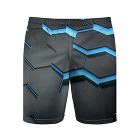 Мужские шорты спортивные с принтом 3D Плиты ,  |  | 3d кубики | 3д кубики | sport | абстракция | брызги | краска | кубики | линии | паттерн | спорт | спортивная | спортивный стиль | стиль | текстуры | тренировка | узор