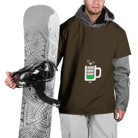 Накидка на куртку 3D с принтом Батарейка заряд чашка кофе , 100% полиэстер |  | Тематика изображения на принте: аккумулятор | батарейка | вектор | емкость | заряд | кофе | минимализм | простой | разряжено | чай | чашка | энергия