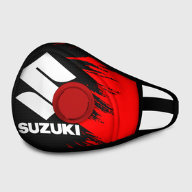 Маска из неопрена с принтом SUZUKI. в городе Новоалтайск, неопрен 100% | Форма огибающая нос. Резинки для ушей с дополнительной резинкой на затылке. Клапан для выдоха для активного дыхания при занятиях спортом. Эластичный материал маски и окантовки для лучшего растяжения и прилегания маски.  | abstract | auto | brand | car | geometry | sport | suzuki | texture | абстракция | авто | автомобильные | бренд | геометрия | классика | машины | модные | спорт | стиль | сузуки | текстура