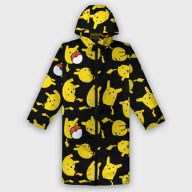 Дождевик унисекс 3D с принтом Пикачу в городе Новоалтайск,  |  | doodling | pikachu | pokemon | textures | дудлинг | желтый покемон | пика пика | пикачу | покемон | покемоны | стикербомбинг | текстуры | фон