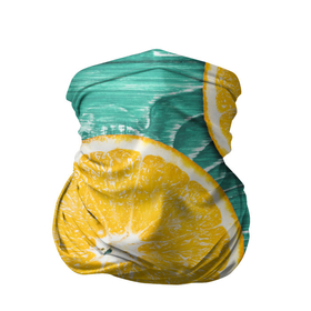 Бандана-труба 3D с принтом Апельсины в Петрозаводске, 100% полиэстер, ткань с особыми свойствами — Activecool | плотность 150‒180 г/м2; хорошо тянется, но сохраняет форму | апельсин | дерево | лето | фрукты