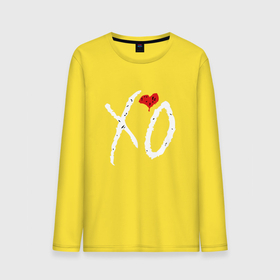 Мужской лонгслив хлопок с принтом The Weeknd XO , 100% хлопок |  | the weeknd xo | xo | музыка | певец | уикнд | эйбел макконен тесфайе