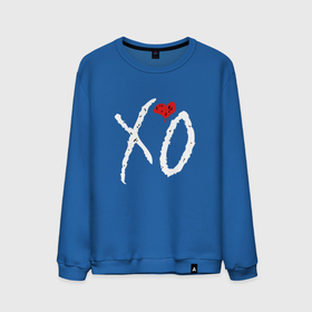 Мужской свитшот хлопок с принтом The Weeknd XO в Тюмени, 100% хлопок |  | the weeknd xo | xo | музыка | певец | уикнд | эйбел макконен тесфайе