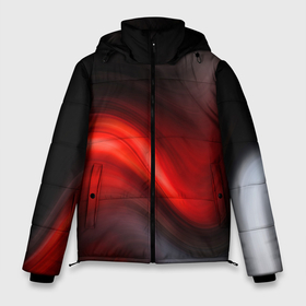 Мужская зимняя куртка 3D с принтом BLACK RED WAVES АБСТРАКЦИЯ , верх — 100% полиэстер; подкладка — 100% полиэстер; утеплитель — 100% полиэстер | длина ниже бедра, свободный силуэт Оверсайз. Есть воротник-стойка, отстегивающийся капюшон и ветрозащитная планка. 

Боковые карманы с листочкой на кнопках и внутренний карман на молнии. | abstraction | geometry | hexagon | neon | paints | stripes | texture | triangle | абстракция | брызги | геометрия | краски | неон | неоновый | соты | текстура