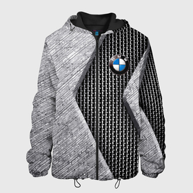 Мужская куртка 3D с принтом BMW , ткань верха — 100% полиэстер, подклад — флис | прямой крой, подол и капюшон оформлены резинкой с фиксаторами, два кармана без застежек по бокам, один большой потайной карман на груди. Карман на груди застегивается на липучку | bmw | germany | metal | prestige | бмв | германия | металл | престиж