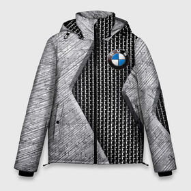 Мужская зимняя куртка 3D с принтом BMW в Белгороде, верх — 100% полиэстер; подкладка — 100% полиэстер; утеплитель — 100% полиэстер | длина ниже бедра, свободный силуэт Оверсайз. Есть воротник-стойка, отстегивающийся капюшон и ветрозащитная планка. 

Боковые карманы с листочкой на кнопках и внутренний карман на молнии. | bmw | germany | metal | prestige | бмв | германия | металл | престиж
