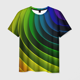 Мужская футболка 3D с принтом Color , 100% полиэфир | прямой крой, круглый вырез горловины, длина до линии бедер | color | creatiive | desgn | fashion | textures | vanguard | авангард | дизайн | креатив | мода | текстуры | фон | цвет