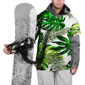 Накидка на куртку 3D с принтом ГАВАЙСКИЕ ЛИСТЬЯ , 100% полиэстер |  | Тематика изображения на принте: summer | tropic | жара | летний | лето | отдых | пальмы | природа | текстура | тропикано | тропики