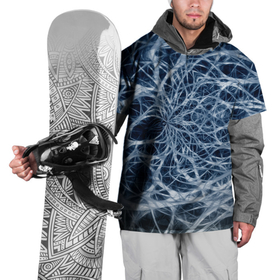 Накидка на куртку 3D с принтом Нервная система в Екатеринбурге, 100% полиэстер |  | big picture | exclusive merch | картинки | клетки | линии | мозг | нейроны | прикольные | пульс | сеть | текстуры | точки | тренды | узоры