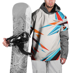 Накидка на куртку 3D с принтом ОСКОЛКИ в Тюмени, 100% полиэстер |  | abstract | abstraction | geometry | psy | абстрактный | абстракция | геометрия | краски | неоновые | неоновый | психоделика | текстур