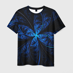 Мужская футболка 3D с принтом DIGITAL FRACTAL в Курске, 100% полиэфир | прямой крой, круглый вырез горловины, длина до линии бедер | abstract | abstraction | geometry | psy | абстрактный | абстракция | геометрия | краски | неоновые | неоновый | психоделика | текстуры