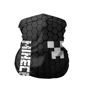Бандана-труба 3D с принтом MINECRAFT / МАЙНКРАФТ в Новосибирске, 100% полиэстер, ткань с особыми свойствами — Activecool | плотность 150‒180 г/м2; хорошо тянется, но сохраняет форму | Тематика изображения на принте: block | creeper | cube | minecraft | pixel | блок | геометрия | крафт | крипер | кубики | майнкрафт | пиксели