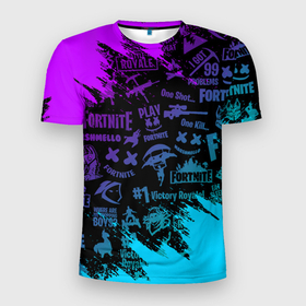 Мужская футболка 3D спортивная с принтом FORTNITE | ФОРНТАЙТ  в Санкт-Петербурге, 100% полиэстер с улучшенными характеристиками | приталенный силуэт, круглая горловина, широкие плечи, сужается к линии бедра | deadmau5 | fortnite | fortnite 2 | fortnite x маршмелло | ikonik | marshmello | ninja | ninja streamer | raven | travis scott | ворон | иконик | ниндзя | пили | рейвен | трэвис скотт | фортнайт