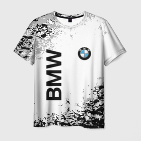 Мужская футболка 3D с принтом BMW. в Белгороде, 100% полиэфир | прямой крой, круглый вырез горловины, длина до линии бедер | bmw | bmw performance | m | motorsport | performance | бмв | моторспорт