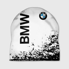 Шапка 3D с принтом BMW в Новосибирске, 100% полиэстер | универсальный размер, печать по всей поверхности изделия | bmw | bmw performance | m | motorsport | performance | бмв | моторспорт