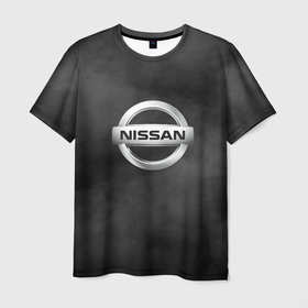 Мужская футболка 3D с принтом NISSAN. в Санкт-Петербурге, 100% полиэфир | прямой крой, круглый вырез горловины, длина до линии бедер | 2020 | auto | nissan | sport | авто | автомобиль | автомобильные | бренд | марка | машины | ниссан | спорт
