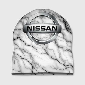 Шапка 3D с принтом NISSAN. в Кировске, 100% полиэстер | универсальный размер, печать по всей поверхности изделия | 2020 | auto | nissan | sport | авто | автомобиль | автомобильные | бренд | марка | машины | ниссан | спорт