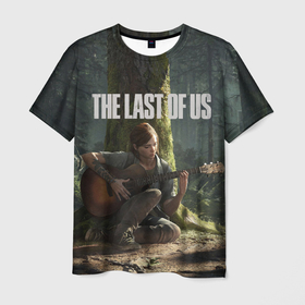 Мужская футболка 3D с принтом The Last of Us 2 в Санкт-Петербурге, 100% полиэфир | прямой крой, круглый вырез горловины, длина до линии бедер | action | the last of us | the last of us 2 | бродилка | игра | хоррор