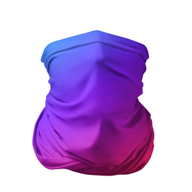 Бандана-труба 3D с принтом Градиент в Тюмени, 100% полиэстер, ткань с особыми свойствами — Activecool | плотность 150‒180 г/м2; хорошо тянется, но сохраняет форму | градиент | оранжевый | розовый | синий | фиолетовый