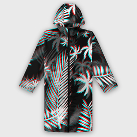 Дождевик унисекс 3D с принтом ПАЛЬМЫ | TROPICAL GLITCH в городе Новоалтайск,  |  | glitch | hotline miami | neon | new retro wave | outrun | outrun electro | paints | palmen | rainbow | retro | retrowave | summer | synth | synthwave | tropical | глитч | краски | лето | неон | пальмы | радуга | ретро | тропики | хотлайн 