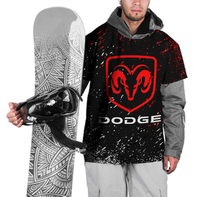 Накидка на куртку 3D с принтом DODGE. , 100% полиэстер |  | 2020 | auto | dodge | sport | авто | автомобиль | автомобильные | бренд | додж | марка | машины | спорт