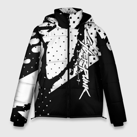 Мужская зимняя куртка 3D с принтом Cyberpunk 2077 в Белгороде, верх — 100% полиэстер; подкладка — 100% полиэстер; утеплитель — 100% полиэстер | длина ниже бедра, свободный силуэт Оверсайз. Есть воротник-стойка, отстегивающийся капюшон и ветрозащитная планка. 

Боковые карманы с листочкой на кнопках и внутренний карман на молнии. | Тематика изображения на принте: 2077 | cd | city | cyberpunk | e3 | keanu | netrunner | night | projekt | red | reeves | solo | techie | v | ви | киану ривз | киберпанк | найт | нетраннер | сити | соло | технарь