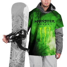 Накидка на куртку 3D с принтом MONSTER ENERGY в Белгороде, 100% полиэстер |  | brend | green | monster energy | андреналин | бренд | зеленый | логотип | монстр | напиток | энергетик | энергия