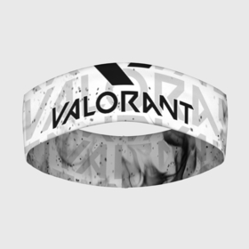 Повязка на голову 3D с принтом VALORANT | ВАЛОРАНТ в Екатеринбурге,  |  | breach | cs go | cypher | jett | league of legends | legends of runeterra | lol | omen | overwatch | phoenix | riot | riot games | sage | sona | sova | valorant | viper | валорант | лига легенд | лол