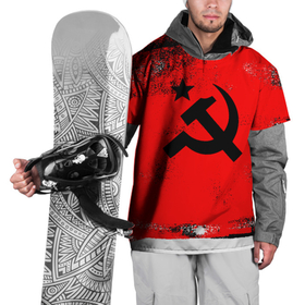 Накидка на куртку 3D с принтом СССР , 100% полиэстер |  | russia | russia sport | народный | народный стиль | россия | россия спорт | русский | спорт | флаг | я русский