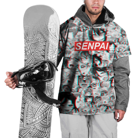 Накидка на куртку 3D с принтом SENPAI СЕНПАИ , 100% полиэстер |  | ahegao | anime | kawai | kowai | oppai | otaku | senpai | sugoi | waifu | yandere | аниме | ахегао | ковай | культура | отаку | семпай | сенпай | тренд | яндере