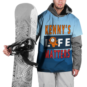Накидка на куртку 3D с принтом Kennys LIFE matters в Курске, 100% полиэстер |  | Тематика изображения на принте: kenny | life matters | lives matter | south park | text | жизнь | кенни | маккормик | текст | фразы | южный парк