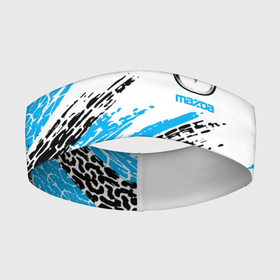 Повязка на голову 3D с принтом MAZDA. в Белгороде,  |  | 2020 | auto | mazda | sport | авто | автомобиль | автомобильные | бренд | мазда | марка | машины | спорт