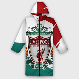 Дождевик унисекс 3D с принтом LIVERPOOL. в городе Новоалтайск,  |  | lfc | liverpool | sport | ynwa | ливерпуль | лфк | спорт