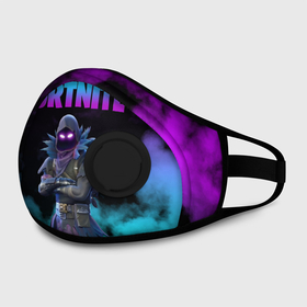 Маска из неопрена с принтом FORTNITE RAVEN. в городе Новоалтайск, неопрен 100% | Форма огибающая нос. Резинки для ушей с дополнительной резинкой на затылке. Клапан для выдоха для активного дыхания при занятиях спортом. Эластичный материал маски и окантовки для лучшего растяжения и прилегания маски.  | archetype | fortnite | fortnite 2 | fortnite x | ikonik | marshmello | raven | архетип | ворон | иконик | маршмелло | фортнайт | фортнайт 2 | фортнайт глава 2